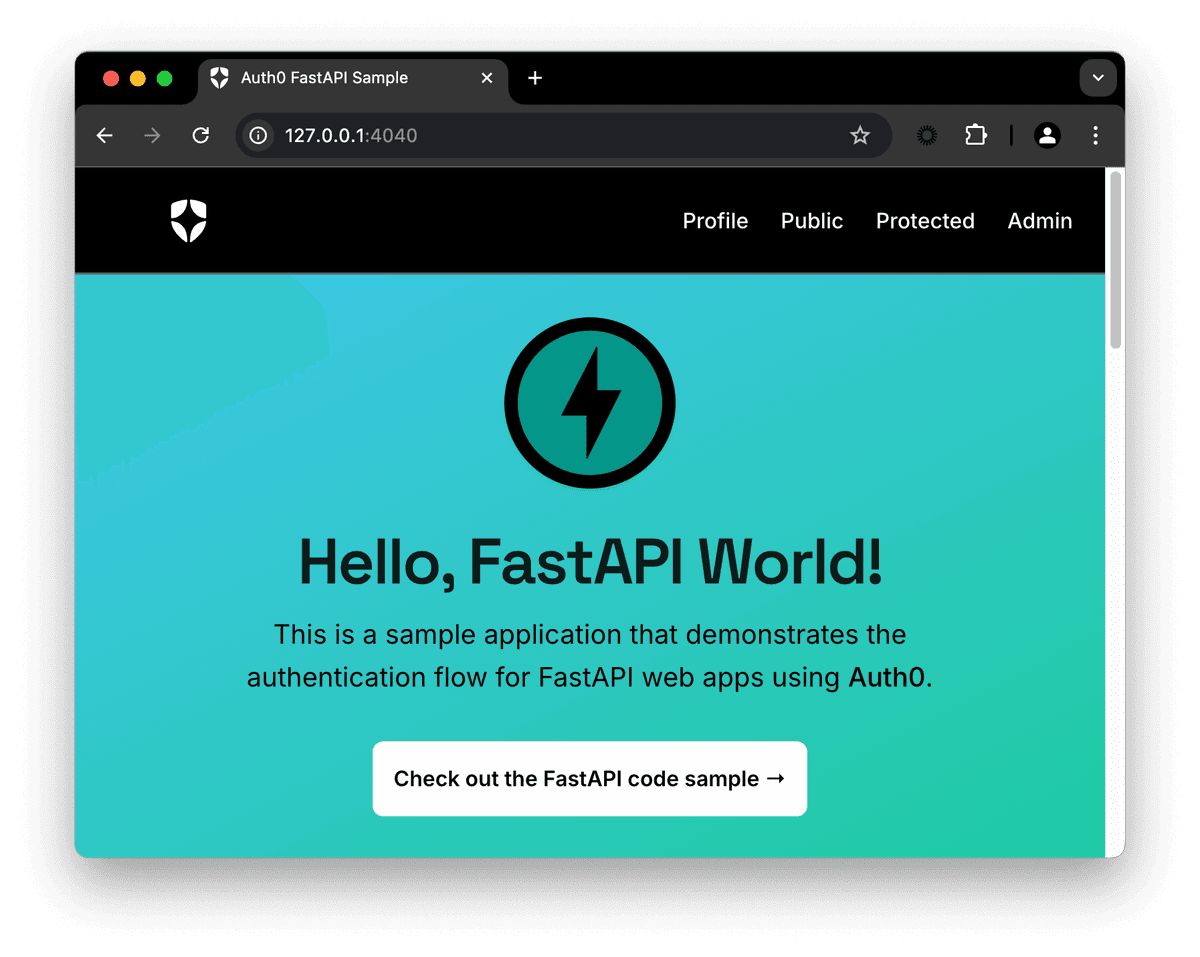 FastAPI Authentication by Example