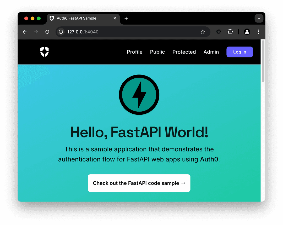 FastAPI Authentication by Example
