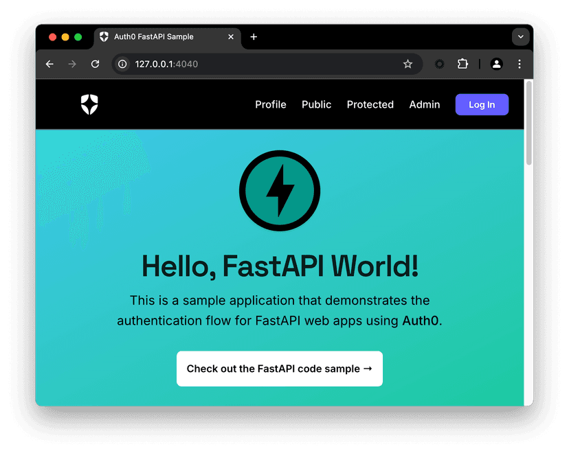 FastAPI Authentication by Example