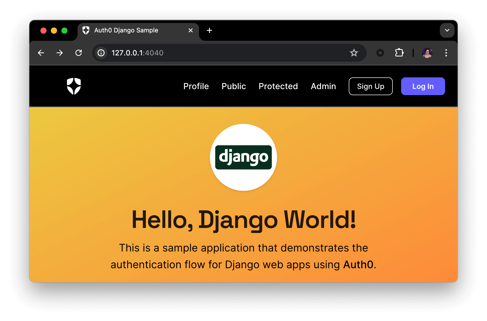 Django Authentication By Example