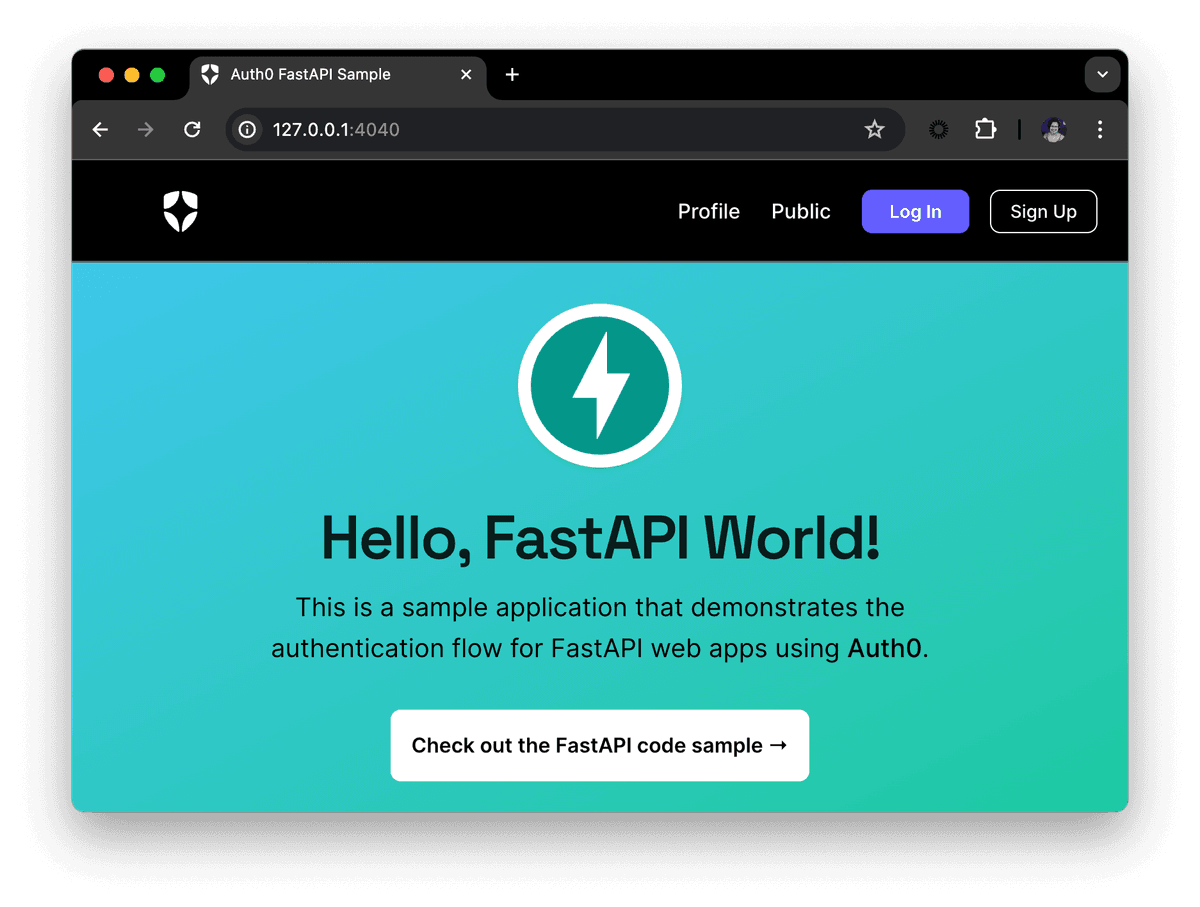 FastAPI Authentication by Example