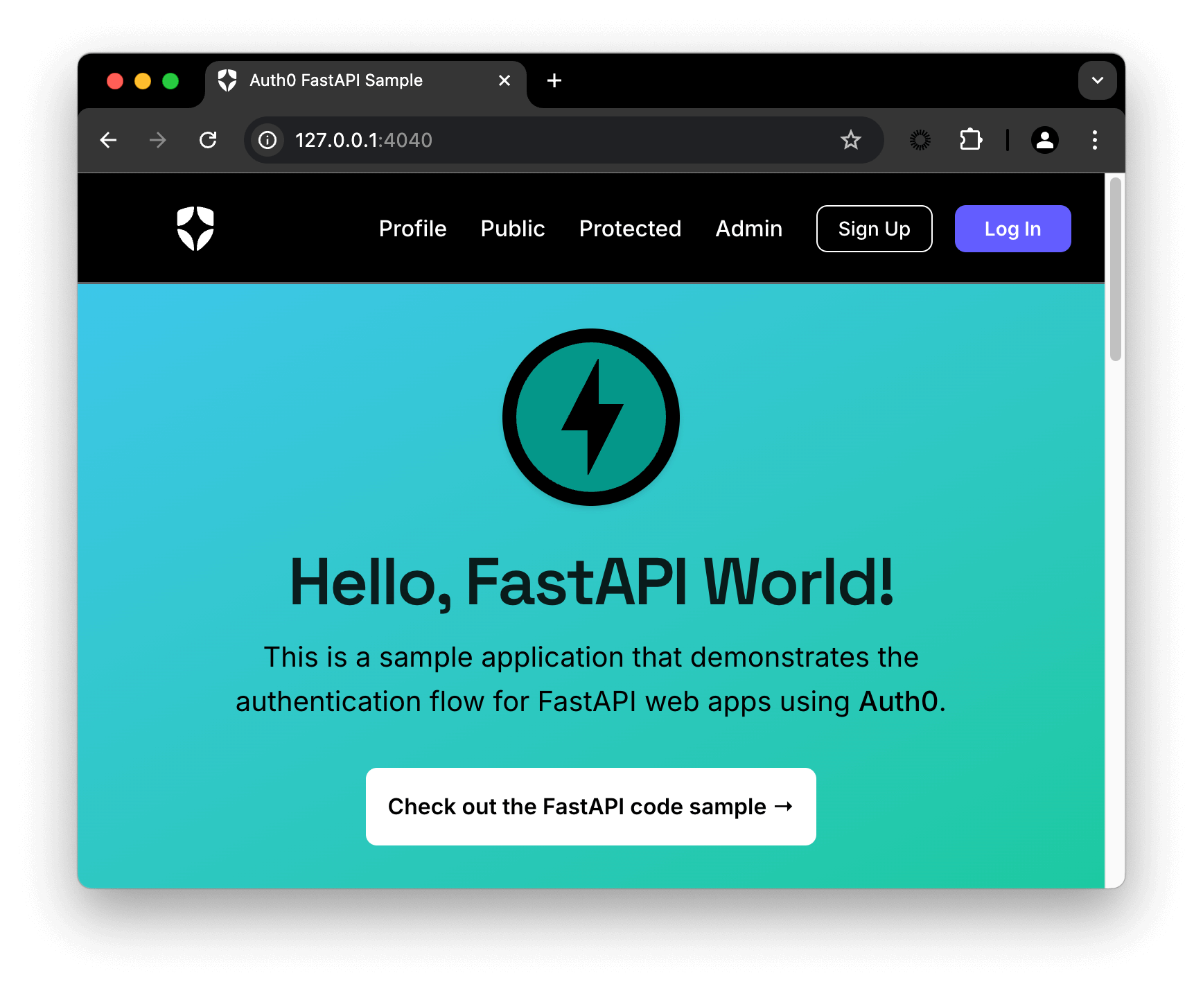 FastAPI Authentication by Example