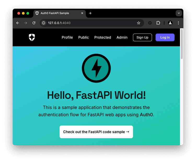 FastAPI Authentication by Example