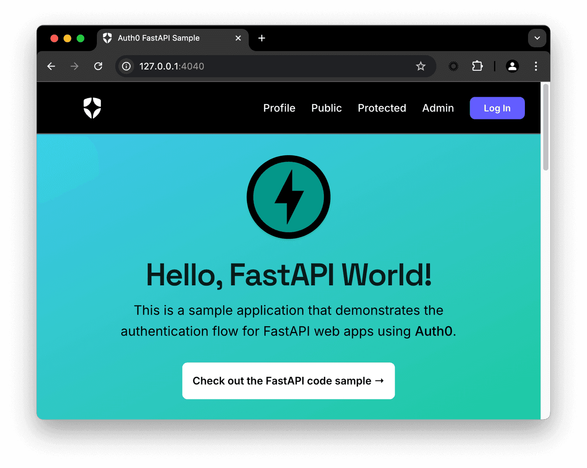 FastAPI Authentication by Example