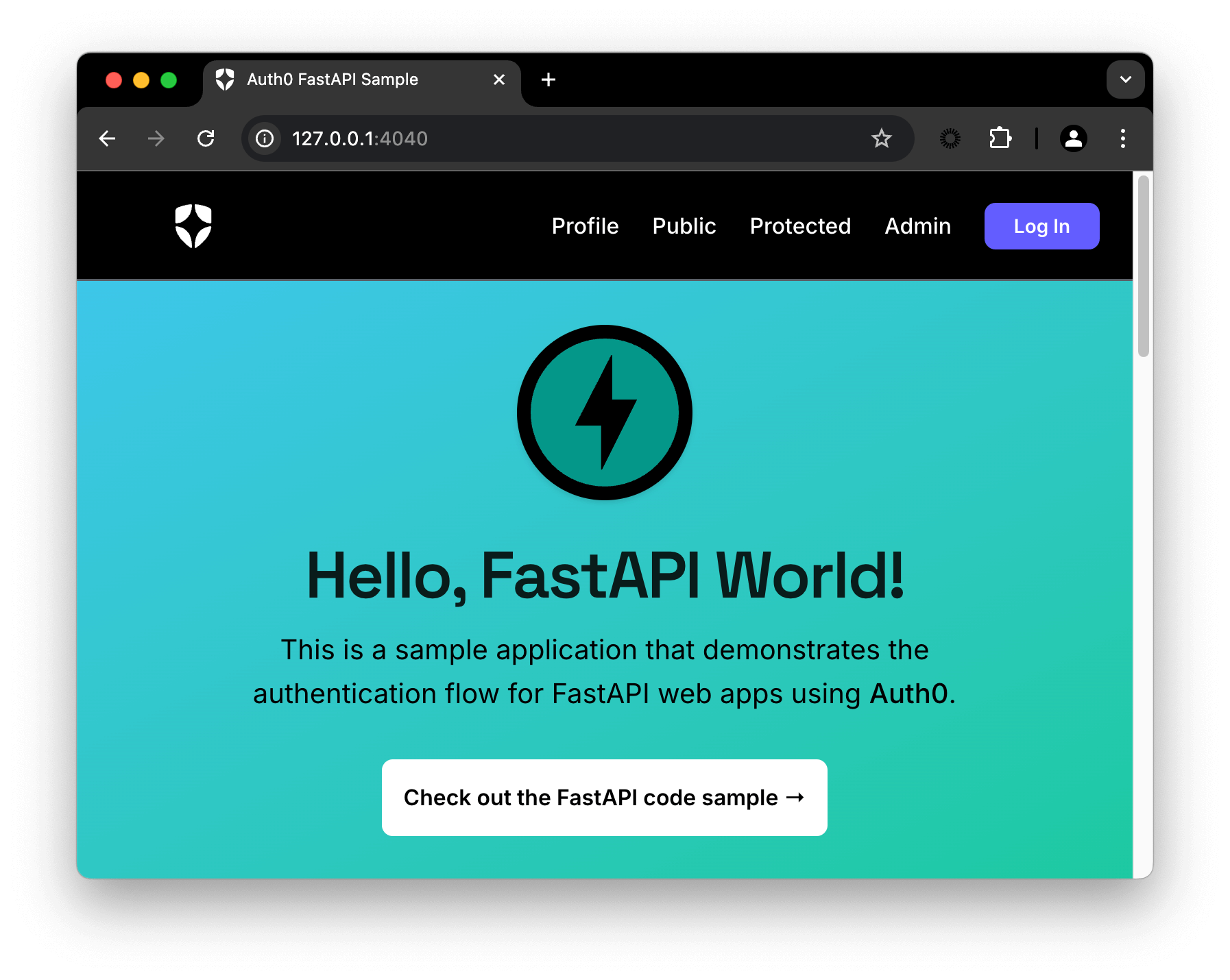 FastAPI Authentication by Example